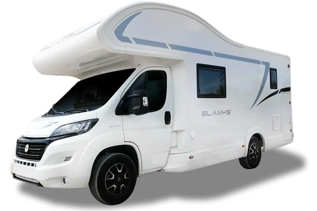6-seater Mclouis Glamys 326 cab-chassis motorhome 